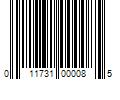 Barcode Image for UPC code 011731000085