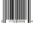 Barcode Image for UPC code 011732000084