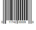 Barcode Image for UPC code 011742000098