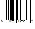 Barcode Image for UPC code 011761150507