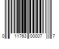 Barcode Image for UPC code 011763000077