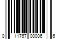 Barcode Image for UPC code 011767000066