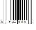 Barcode Image for UPC code 011767000097