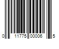 Barcode Image for UPC code 011775000065