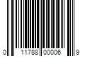 Barcode Image for UPC code 011788000069