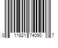 Barcode Image for UPC code 011821740907