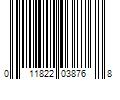 Barcode Image for UPC code 011822038768