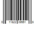 Barcode Image for UPC code 011822095518