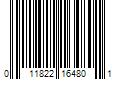 Barcode Image for UPC code 011822164801