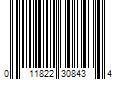 Barcode Image for UPC code 011822308434