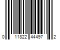 Barcode Image for UPC code 011822444972