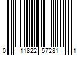 Barcode Image for UPC code 011822572811