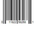 Barcode Image for UPC code 011822582681