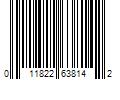 Barcode Image for UPC code 011822638142