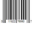 Barcode Image for UPC code 011822769907