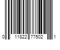 Barcode Image for UPC code 011822775021