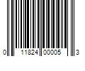 Barcode Image for UPC code 011824000053