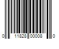 Barcode Image for UPC code 011828000080