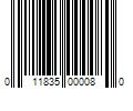 Barcode Image for UPC code 011835000080