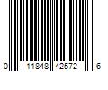 Barcode Image for UPC code 011848425726