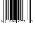 Barcode Image for UPC code 011848425733