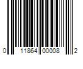 Barcode Image for UPC code 011864000082