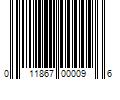 Barcode Image for UPC code 011867000096