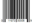 Barcode Image for UPC code 011873000059