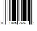 Barcode Image for UPC code 011875000071