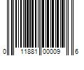 Barcode Image for UPC code 011881000096