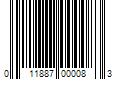 Barcode Image for UPC code 011887000083