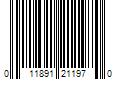 Barcode Image for UPC code 011891211970