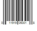 Barcode Image for UPC code 011919053018