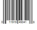 Barcode Image for UPC code 011919493418