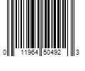 Barcode Image for UPC code 011964504923