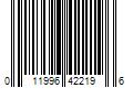 Barcode Image for UPC code 011996422196