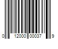 Barcode Image for UPC code 012000000379