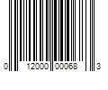 Barcode Image for UPC code 012000000683