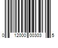 Barcode Image for UPC code 012000003035