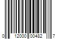 Barcode Image for UPC code 012000004827