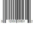 Barcode Image for UPC code 012000005312