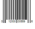 Barcode Image for UPC code 012000005596. Product Name: 