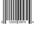 Barcode Image for UPC code 012000005794. Product Name: 