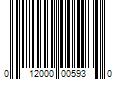 Barcode Image for UPC code 012000005930