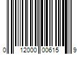 Barcode Image for UPC code 012000006159