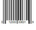 Barcode Image for UPC code 012000006319