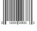 Barcode Image for UPC code 012000006333