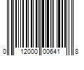 Barcode Image for UPC code 012000006418