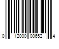 Barcode Image for UPC code 012000006524