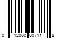 Barcode Image for UPC code 012000007118